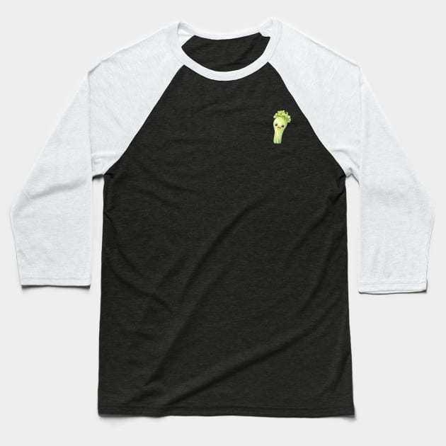 Playful Veggie Delight Baseball T-Shirt by Zelta Shop